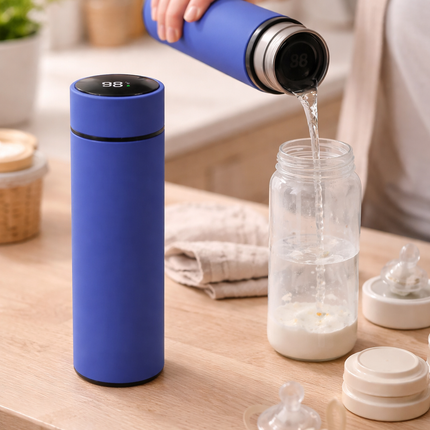 Thermosfles met temperatuurdisplay (500 ml)