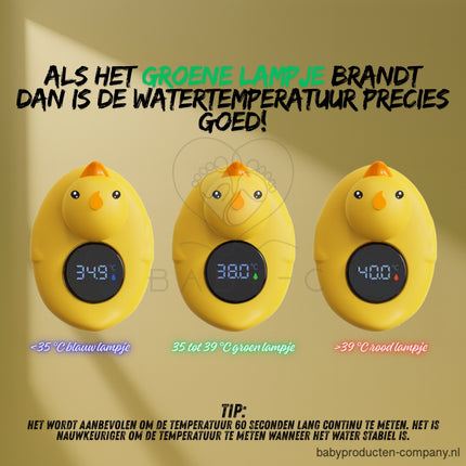 Digitale badthermometer baby