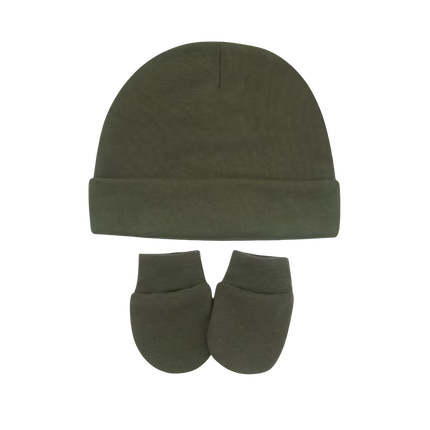 Babymuts met krabwantjes (set)