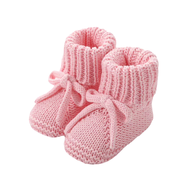 Gebreide babyslofjes – zacht & warm