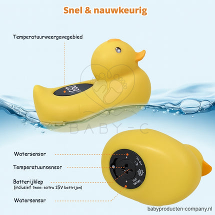 Digitale badthermometer baby