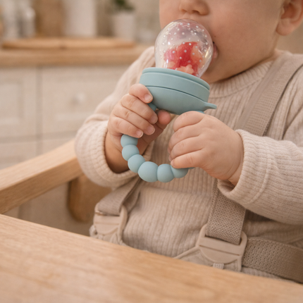 Siliconen fruitspeen met speenmaten