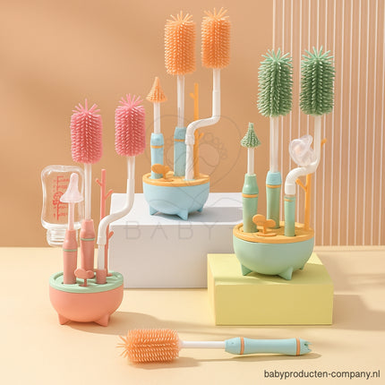 Baby flessenborstel set – 5-delig